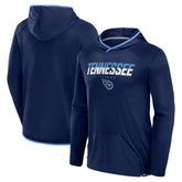 Tennessee Titans Transitional Defender Hoodie Long Sleeve T-Shirt - Navy Hoodies
