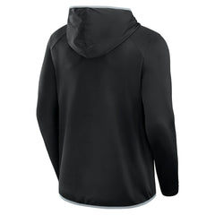 Las Vegas Raiders Transitional Defender Hoodie Long Sleeve T-Shirt - Black Hoodies