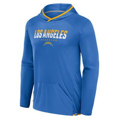 Los Angeles Chargers Transitional Defender Hoodie Long Sleeve T-Shirt - Powder Blue Hoodies