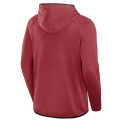 Arizona Cardinals Transitional Defender Hoodie Long Sleeve T-Shirt - Cardinal Hoodies