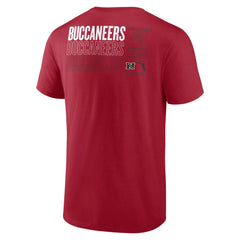 Tampa Bay Buccaneers Repeat Stats T-Shirt - Red T-shirts
