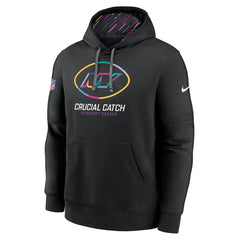 New York Jets 2024 NFL Crucial Catch Club Pullover Hoodie - Black Hoodies