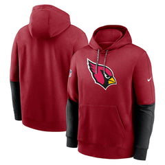 Arizona Cardinals 2024 Sideline Club Pullover Hoodie - Cardinal Hoodies