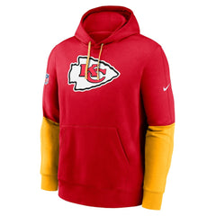 Kansas City Chiefs 2024 Sideline Club Pullover Hoodie - Red Hoodies