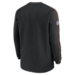 Cincinnati Bengals 2024 Sideline Coaches Long Sleeve Top - Black Tops