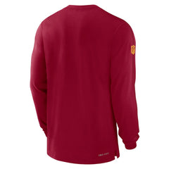 Washington Commanders Sideline Player Performance Long Sleeve T-Shirt - Burgundy T-shirts