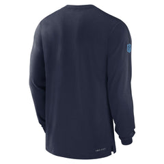 Tennessee Titans Sideline Player Performance Long Sleeve T-Shirt - Navy T-shirts