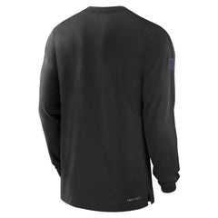 Baltimore Ravens Sideline Player Performance Long Sleeve T-Shirt - Black T-shirts