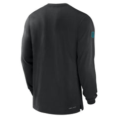 Jacksonville Jaguars Sideline Player Performance Long Sleeve T-Shirt - Black T-shirts