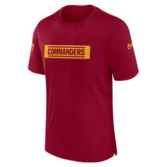 Washington Commanders Sideline Player Performance T-Shirt - Burgundy T-shirts