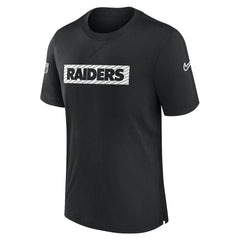 Las Vegas Raiders Sideline Player Performance T-Shirt - Black T-shirts