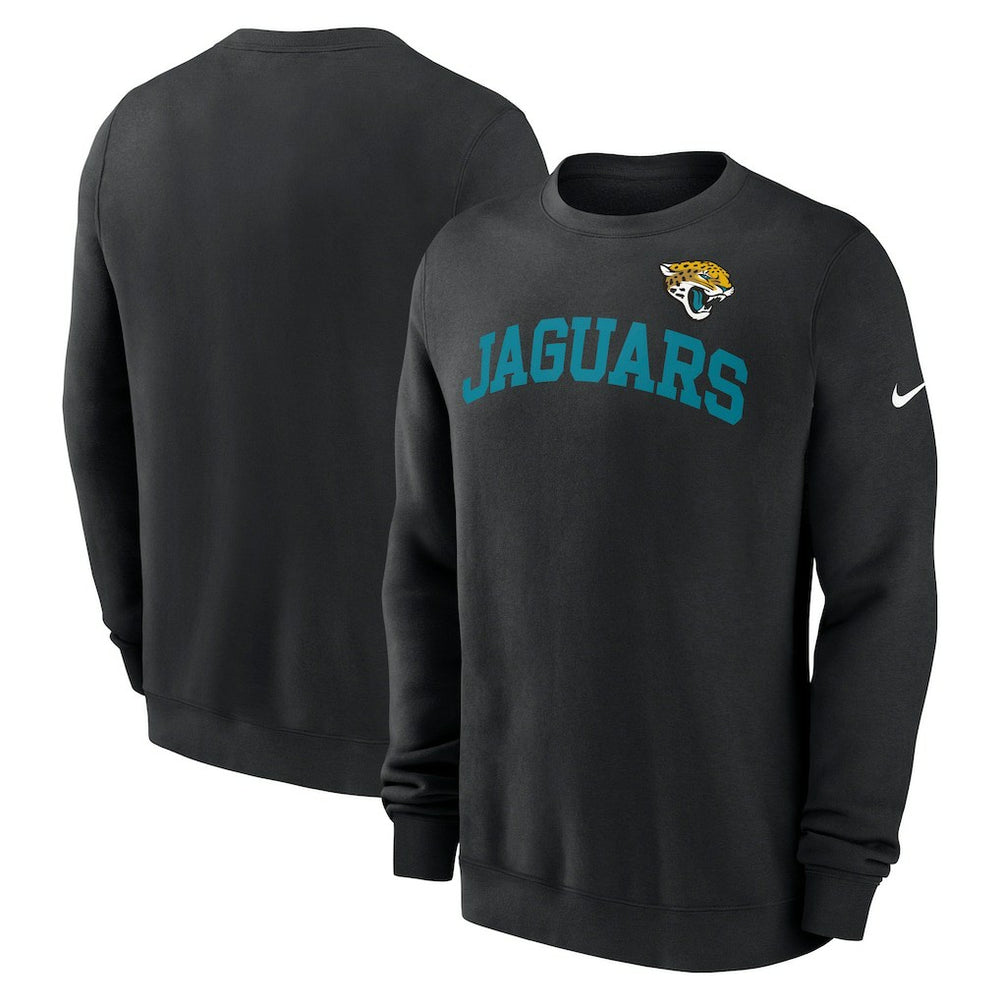 Jacksonville Jaguars Club Pullover Sweatshirt - Black Pullover