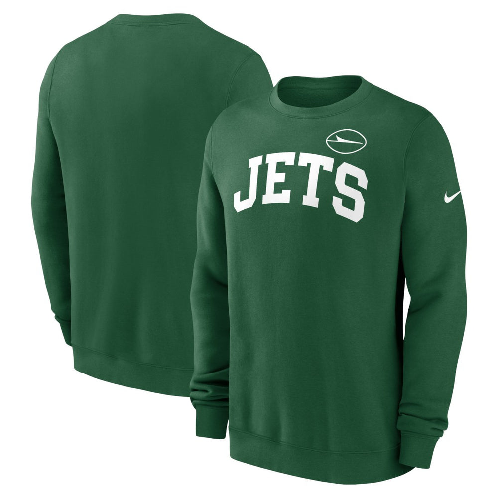 New York Jets Club Pullover Sweatshirt - Green Pullover