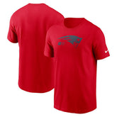 New England Patriots Faded Essential T-Shirt - Red T-shirts