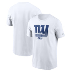 New York Giants Faded Essential T-Shirt - White T-shirts