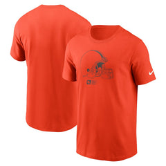 Cleveland Browns Faded Essential T-Shirt - Orange T-shirts
