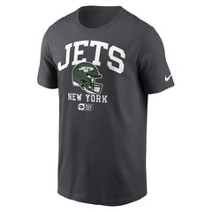 New York Jets Helmet Essential T-Shirt - Anthracite T-shirts