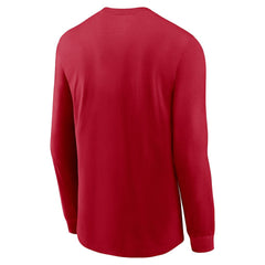San Francisco 49ers All Out Long Sleeve T-Shirt - Scarlet T-shirts