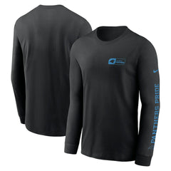 Carolina Panthers All Out Long Sleeve T-Shirt - Black T-shirts