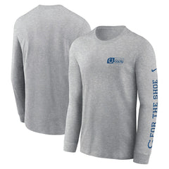 Indianapolis Colts All Out Long Sleeve T-Shirt - Heather Gray T-shirts