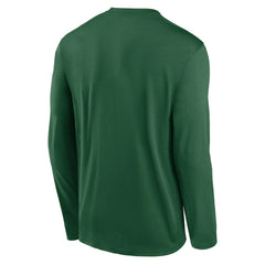 New York Jets Icon Legend Performance Long Sleeve T-Shirt - Green T-shirts
