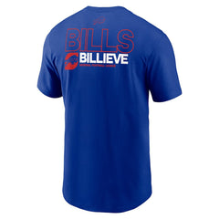 Buffalo Bills Outline T-Shirt - Royal T-shirts