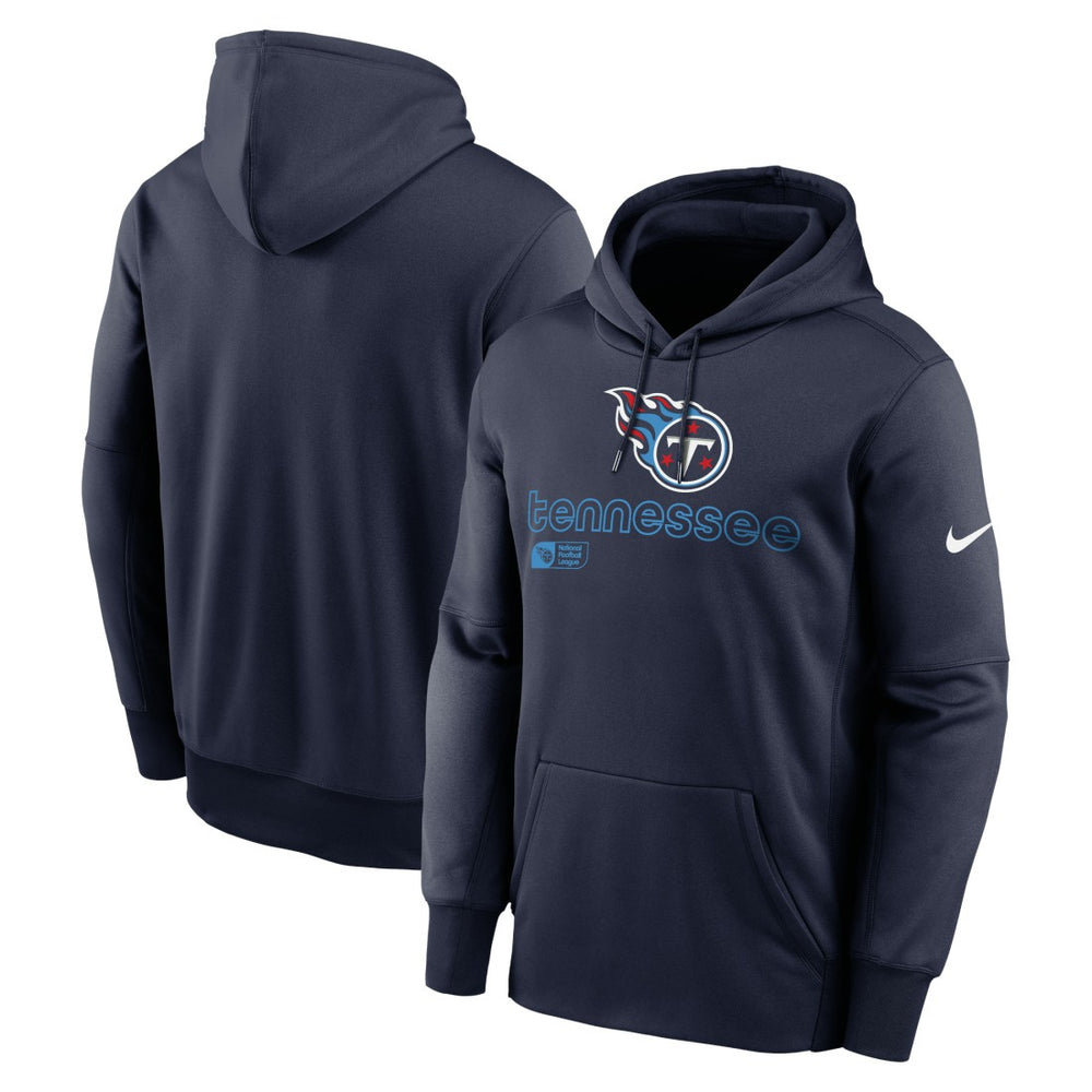 Tennessee Titans Performance Pullover Hoodie - Navy Hoodies