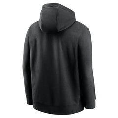 New Orleans Saints Rewind Club Logo Pullover Hoodie - Black Hoodies