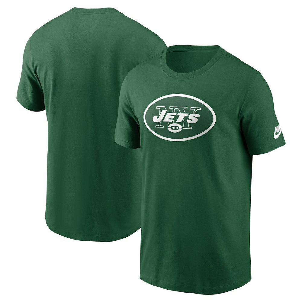 New York Jets Rewind Logo Essential T-Shirt - Kelly Green T-shirts