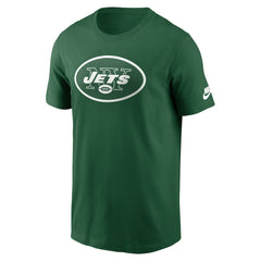 New York Jets Rewind Logo Essential T-Shirt - Kelly Green T-shirts
