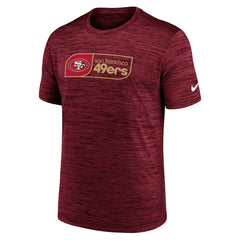 San Francisco 49ers Big & Tall Velocity Performance T-Shirt - Scarlet T-shirts