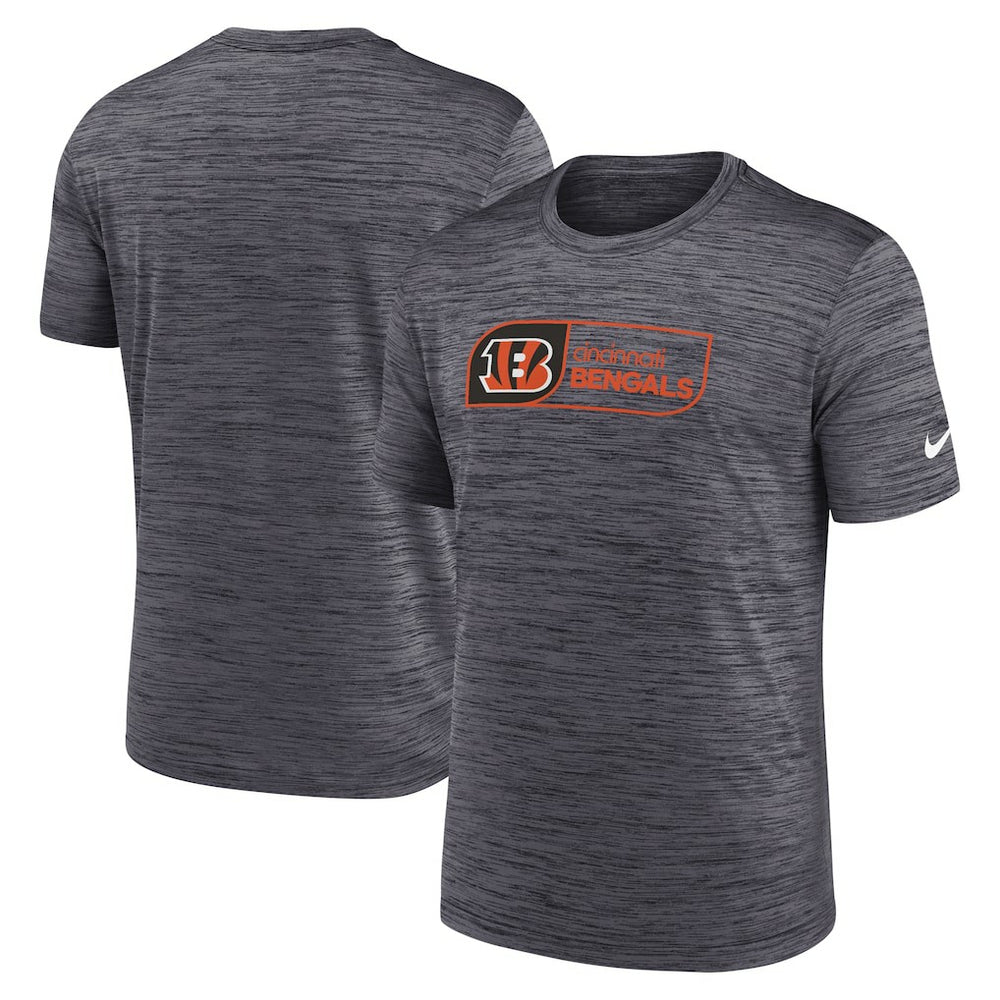 Cincinnati Bengals Big & Tall Velocity Performance T-Shirt - Black T-shirts