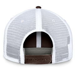 Cleveland Browns Upper Trucker Adjustable Hat - Brown/White Hats