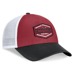 Arizona Cardinals Bench Trucker Adjustable Hat - Cardinal/Black Hats