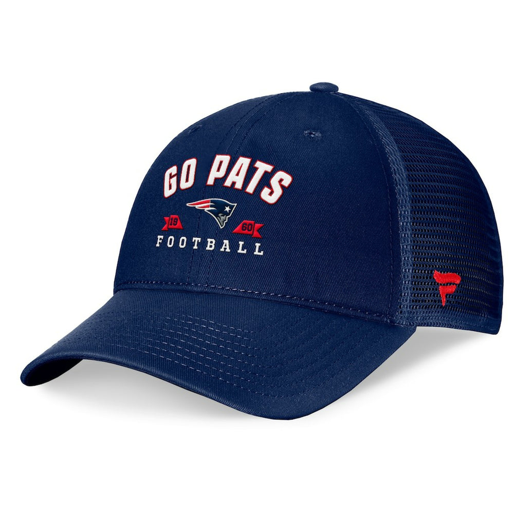 New England Patriots Timeout Trucker Adjustable Hat - Navy Hats