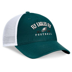 Philadelphia Eagles Timeout Trucker Adjustable Hat - Midnight Green Hats