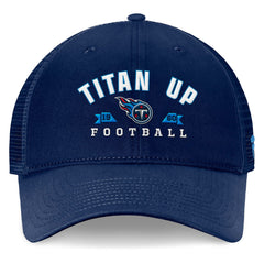 Tennessee Titans Timeout Trucker Adjustable Hat - Navy Hats