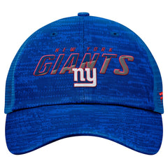 New York Giants Challenge Trucker Adjustable Hat - Heather Royal Hats