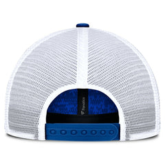 Buffalo Bills Challenge Trucker Adjustable Hat - Heather Royal Hats