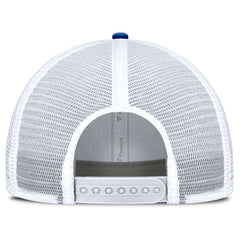 Los Angeles Rams Flawless Stripe Adjustable Hat - White/Royal Hats