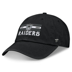Las Vegas Raiders Vintage Delay Adjustable Hat - Black Hats