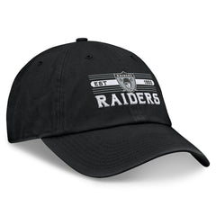 Las Vegas Raiders Vintage Delay Adjustable Hat - Black Hats