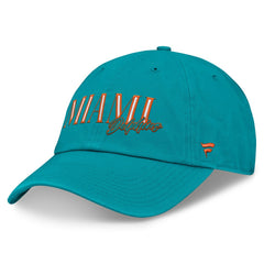 Miami Dolphins Women's City Adjustable Hat - Aqua Hats