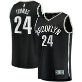 Cam Thomas Brooklyn Nets Big & Tall Fast Break Player Jersey Black Icon Edition - Fanatics outlet