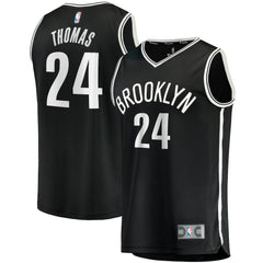Cam Thomas Brooklyn Nets Big & Tall Fast Break Player Jersey Black Icon Edition - Fanatics outlet
