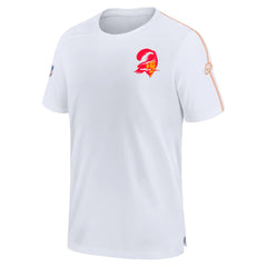 Tampa Bay Buccaneers Sideline Alternate Logo Coach Performance Top - White Tops
