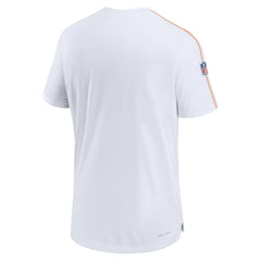 Tampa Bay Buccaneers Sideline Alternate Logo Coach Performance Top - White Tops