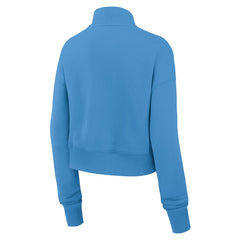 Tennessee Titans Women's Rewind Phoenix Half-Zip Sweatshirt - Light Blue Sweatshirts