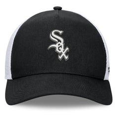 Chicago White Sox Fanatics Fundamental A-Frame Adjustable Hat - Black Hats