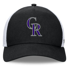 Colorado Rockies Fanatics Fundamental A-Frame Adjustable Hat - Black Hats
